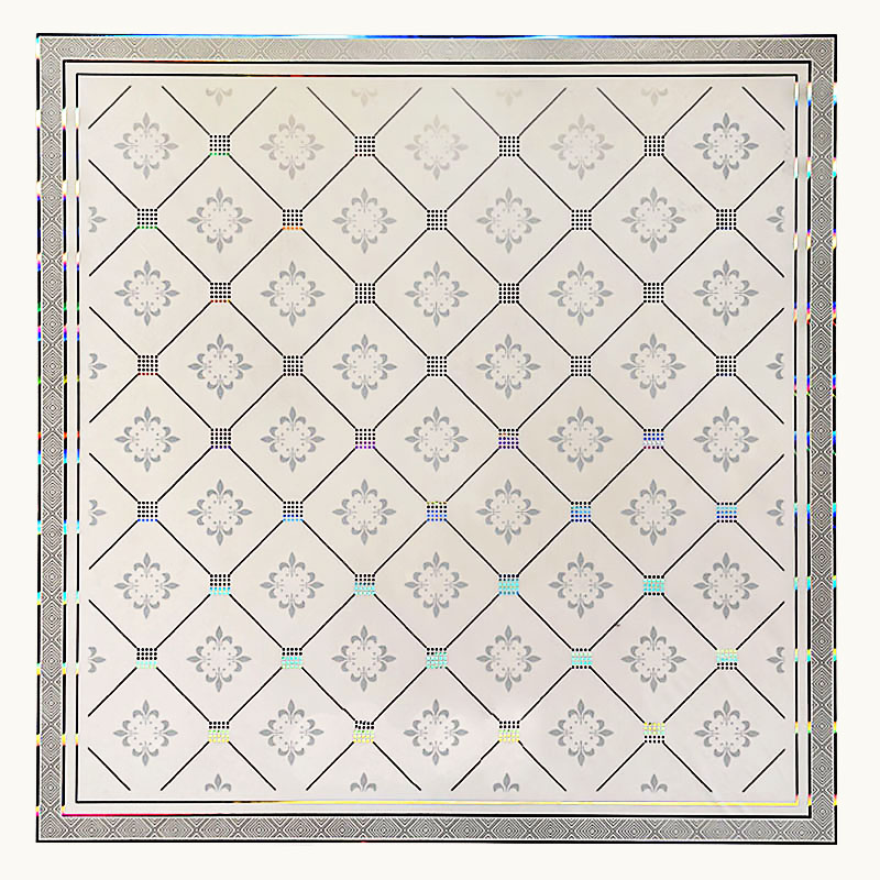 Floor Decoration Grid Laser Hot Stamping Foil